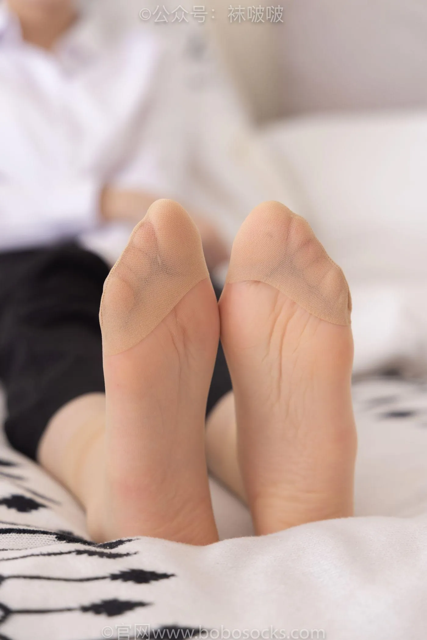 [BoBoSocks袜啵啵]NO.085 小甜豆-平底鞋、短灰丝、短肉丝 [140P]插图2